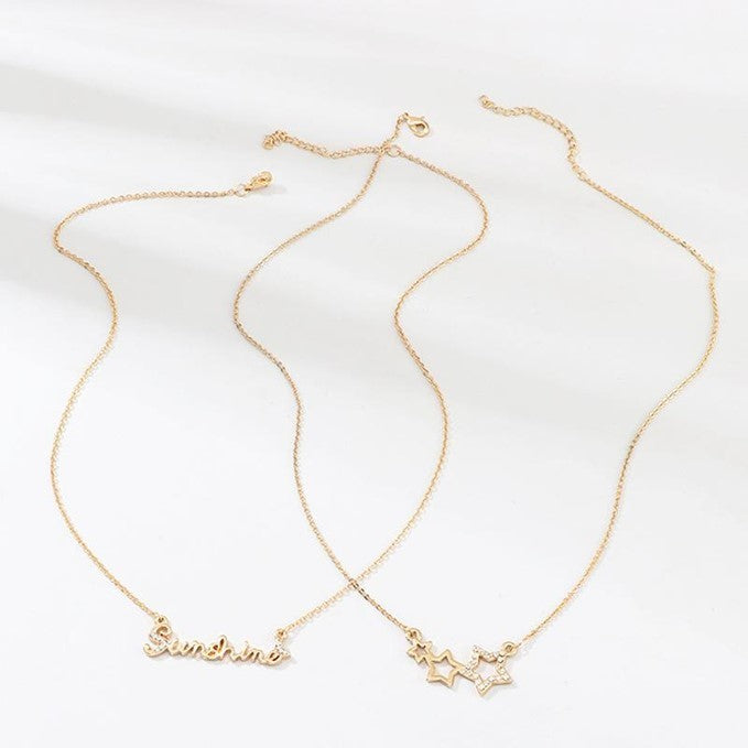 Heer Diamond Sunshine Letters Pendant: Elegant Jewelry Design - Shop N Save