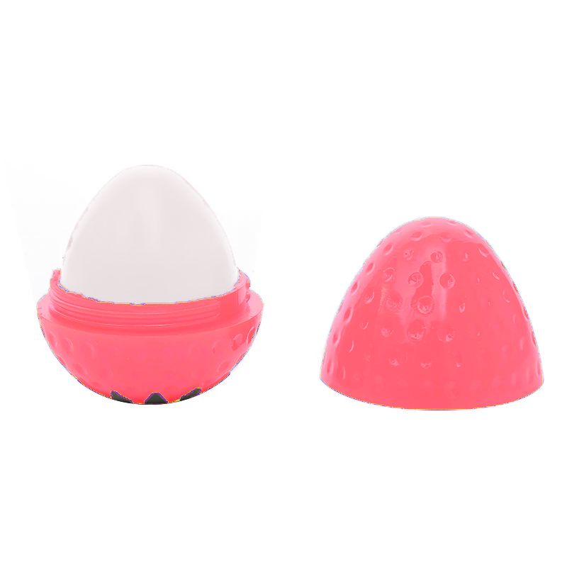 Hydrating Fruit Lip Balm : Strawberry-Lips Care (Pink)