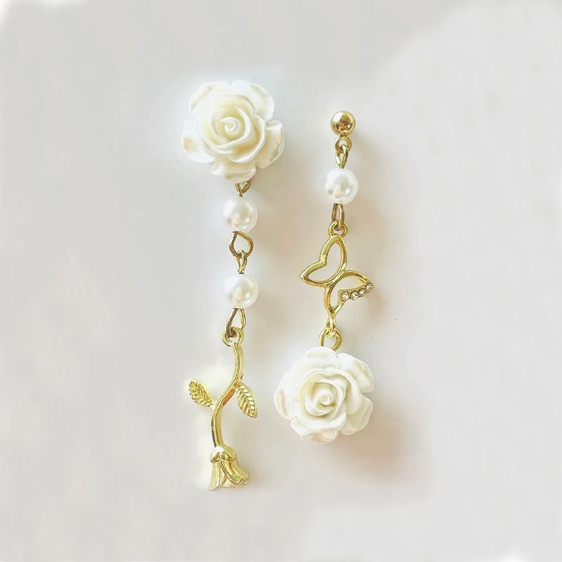 Camellia Flower Earrings - Romantic Luxury for Women and Girls - Shop N Save