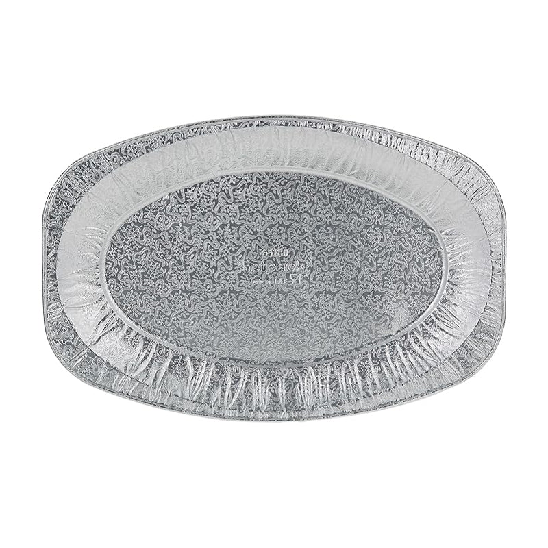 5 Piece Large Aluminum Platter, 17 Inch - Shop N Save