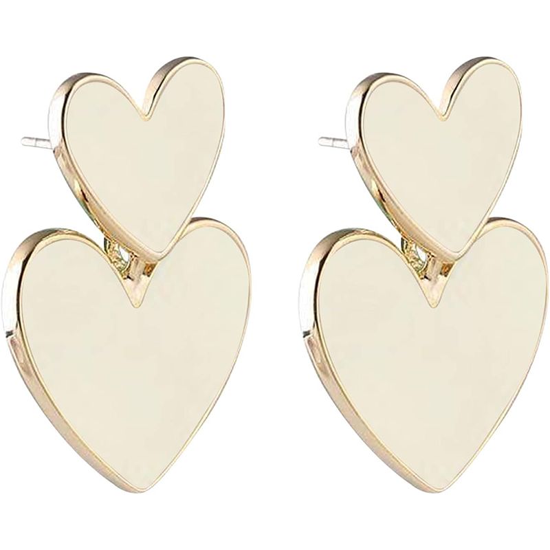 Hugging Hoops: Elegant Silver Love Earrings for Wild Women - Shop N Save