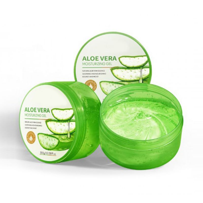 Aloe Vera Soothing Moisturizer Deep Hydration Skin Repairing Gel Remove Acne 300g Green