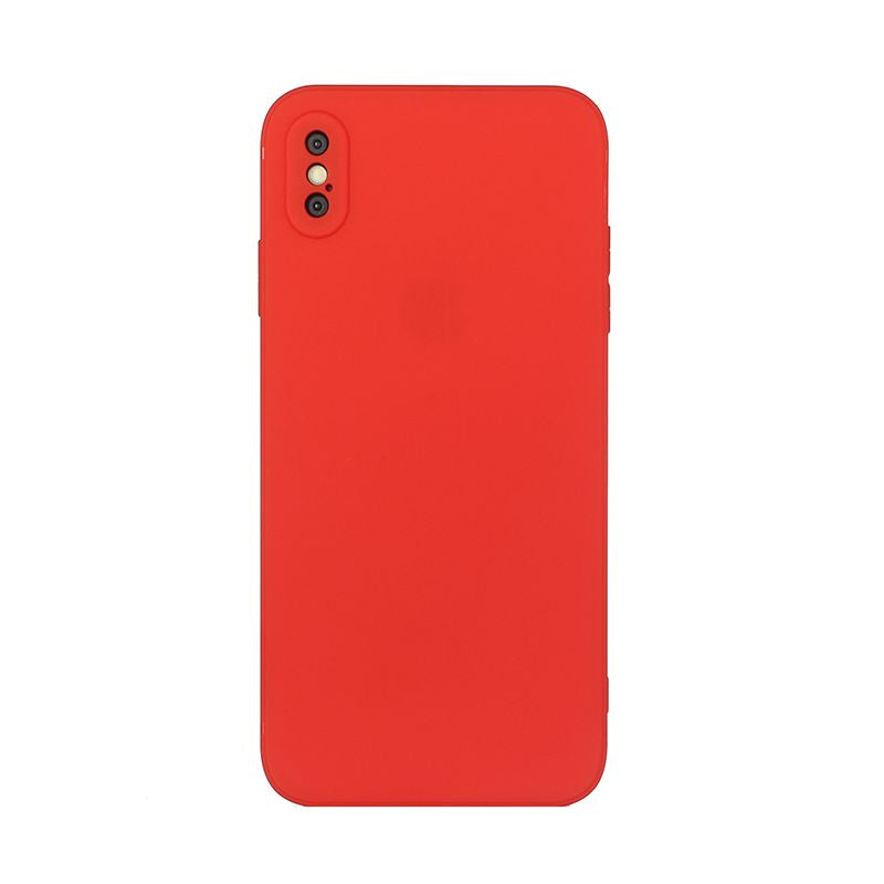 Luxury Silicon case for IPhone X/XS (Red)