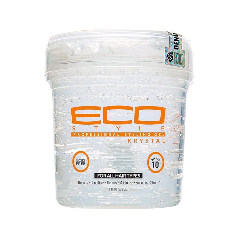 Hair Friendly Argan Oil Styling Gel (236ml): Strong Hold, Sustainable Haircare - Transparent - Shop N Save