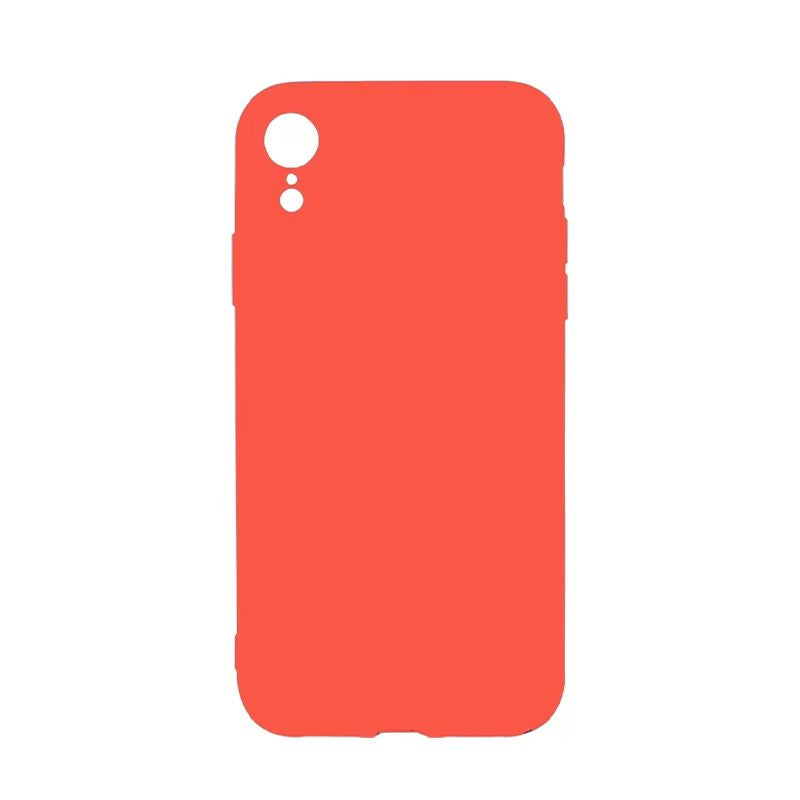 Luxury Silicon case for IPhone XR (Red)