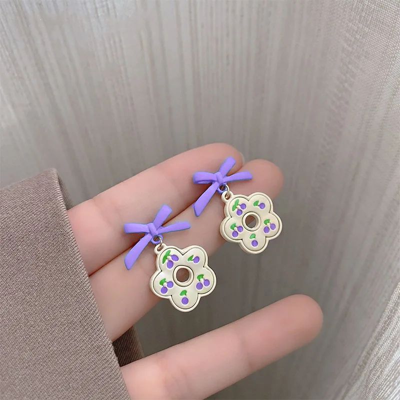 Flower earrings for womens - Shop N Save