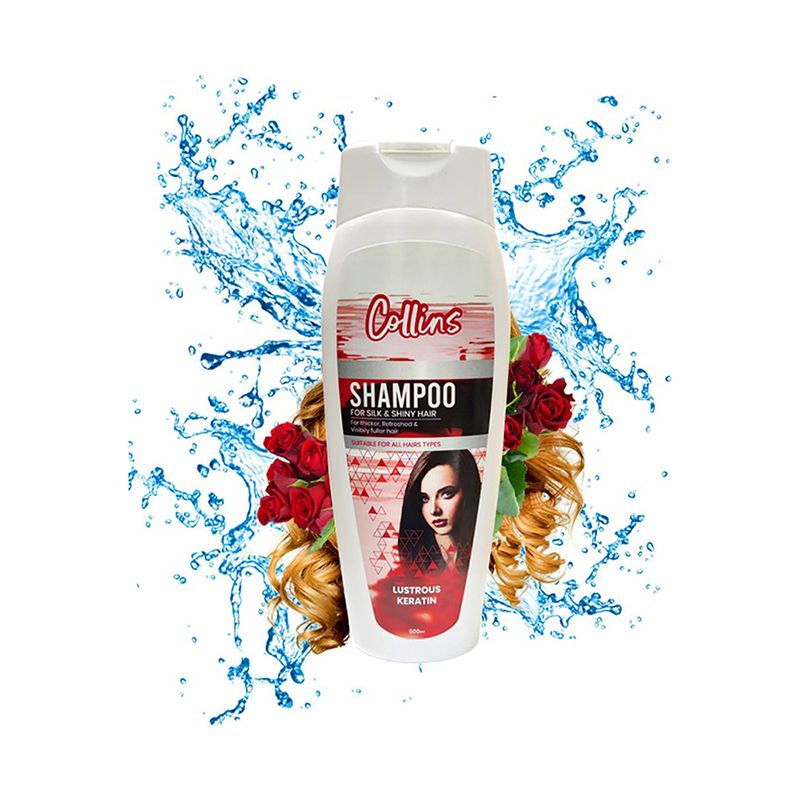 Collins Anti Hair Fall Shampoo - Keratin Enriched, 400ml - Shop N Save