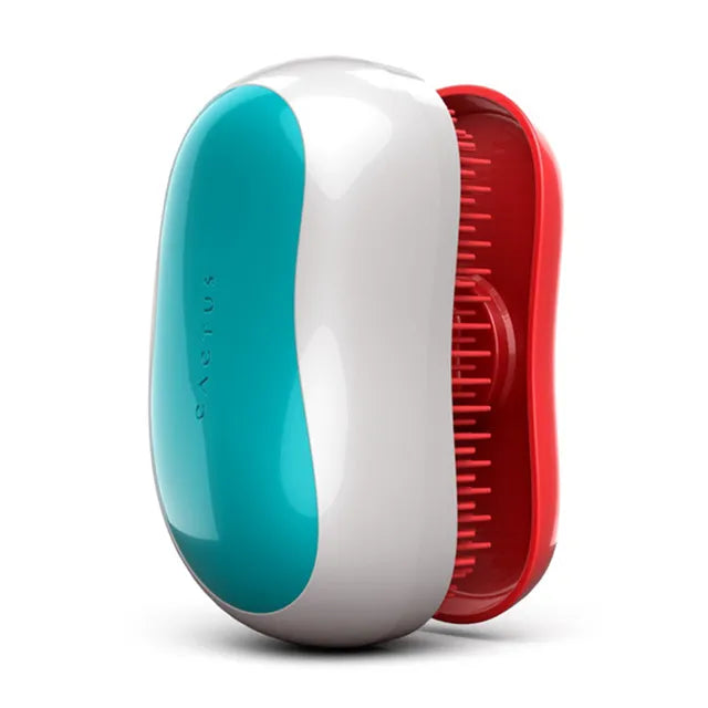 Caribian Dream Cactus-Barbora Hairbrush: Tropical Elegance, Gentle Detangling - Shop N Save