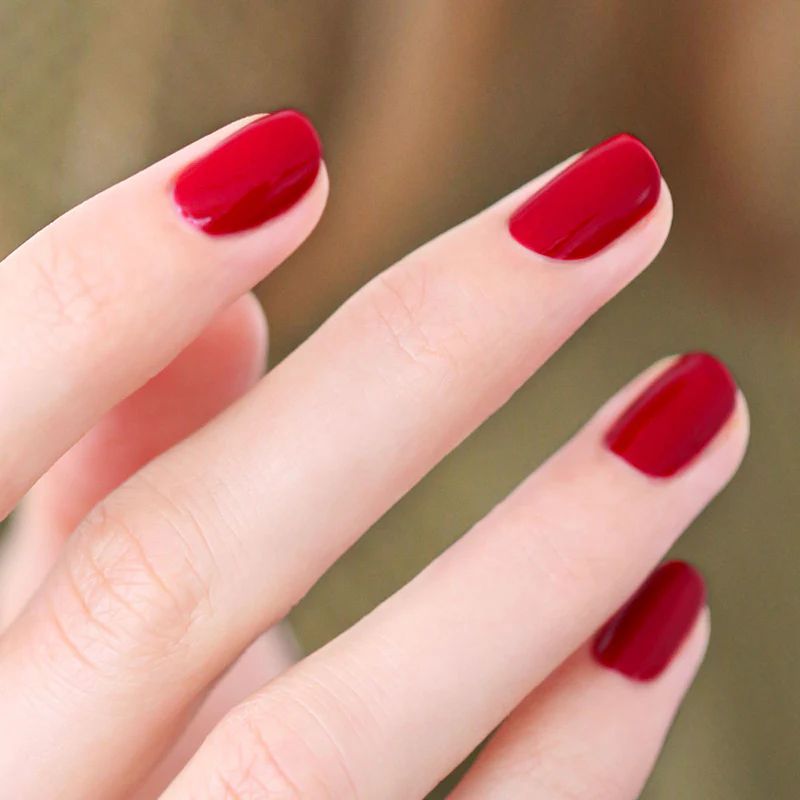 Fashion Plus Nail Polish: Classic Red Shade for Iconic Nails(27)