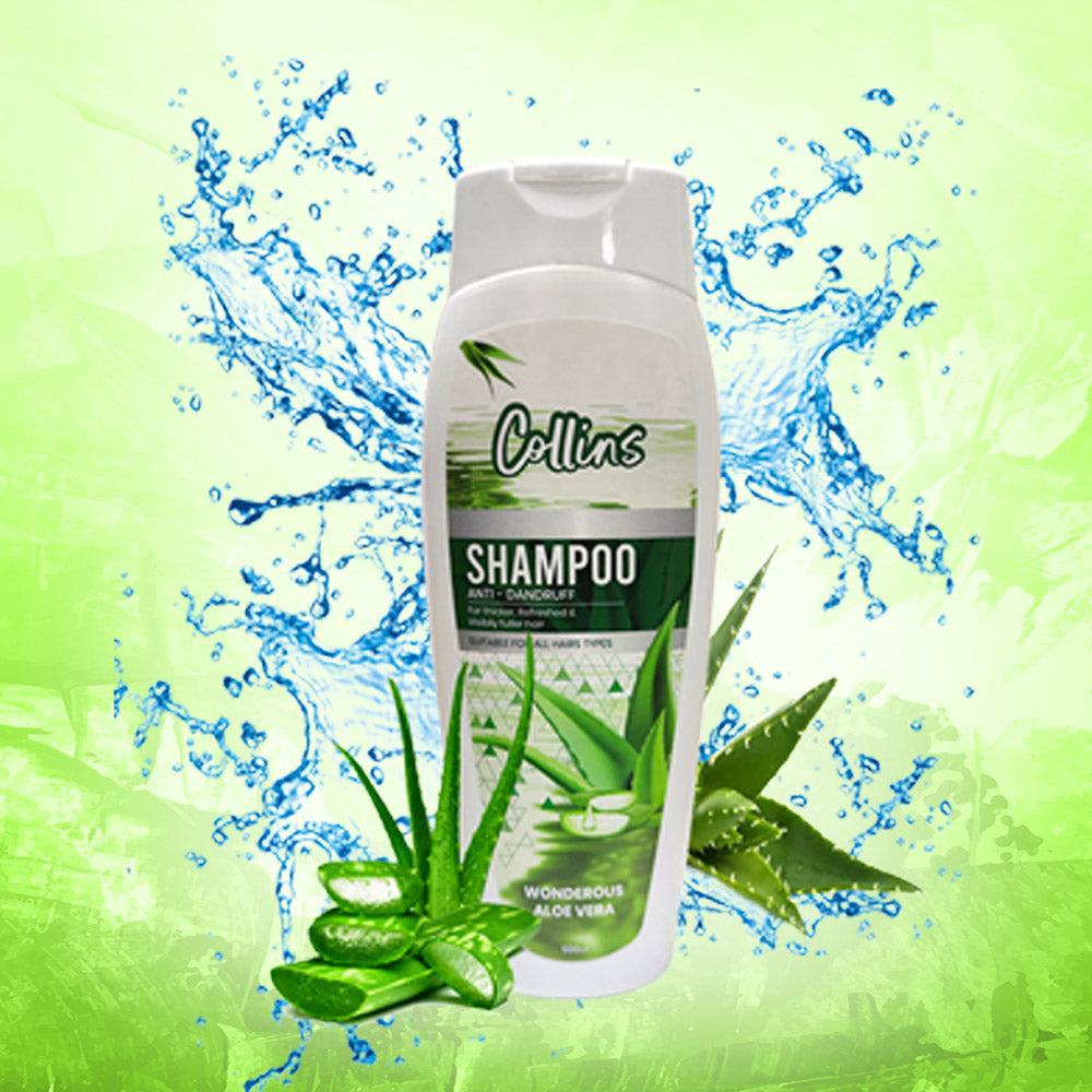 Collins Anti-Dandruff Shampoo - Aloe Vera, 400ml Care - Shop N Save