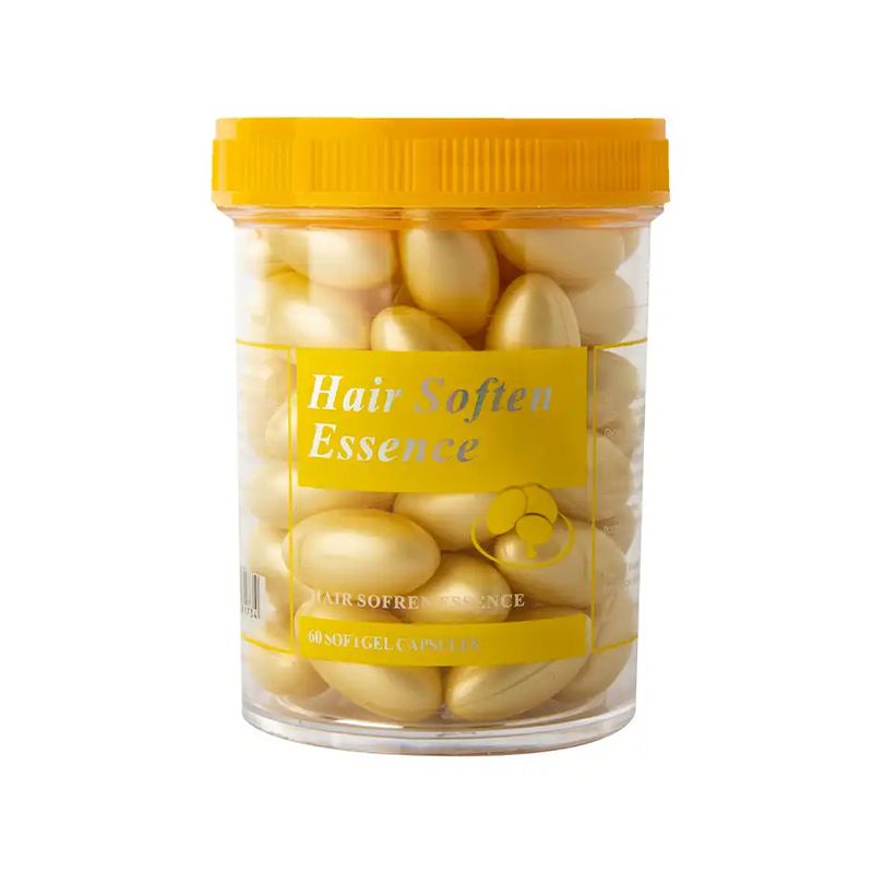 Hair Soften Capsules: Vitamin & Keratin, Pack of 60, Deep Conditioning - Shop N Save