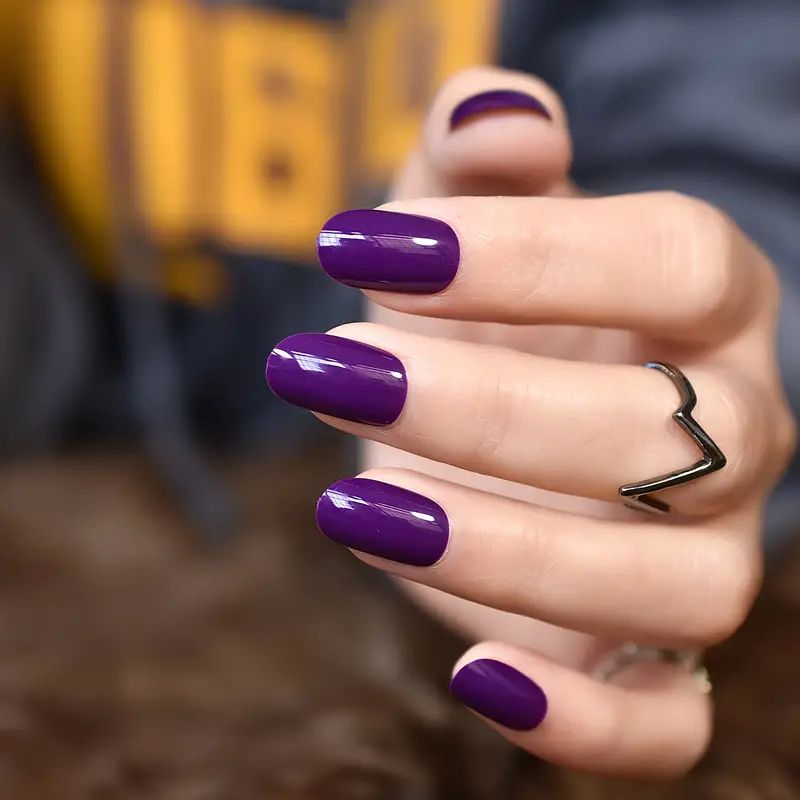 Make Beauty Nail Polish Gel Effect - Purple (116)