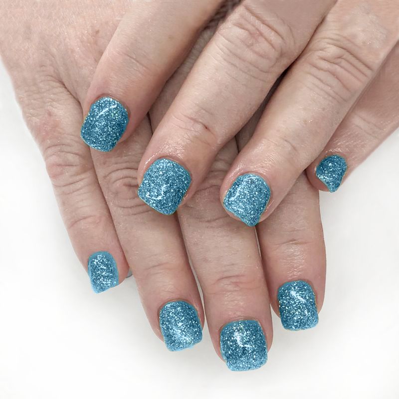 Star Beja Nail Polish - Glitter Light Blue (14)