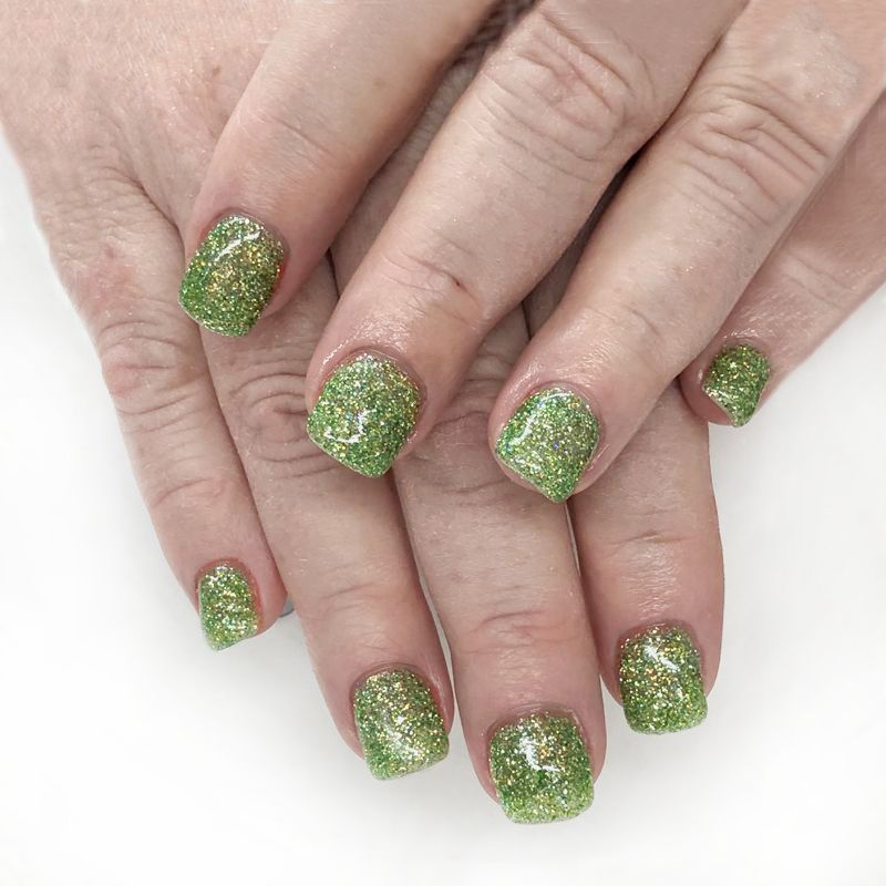Star Beja Nail Polish - Glitter Light Green (09)