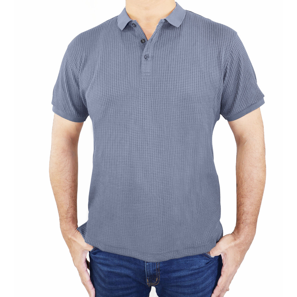 Cotton Blended T Shirt - (Grey)