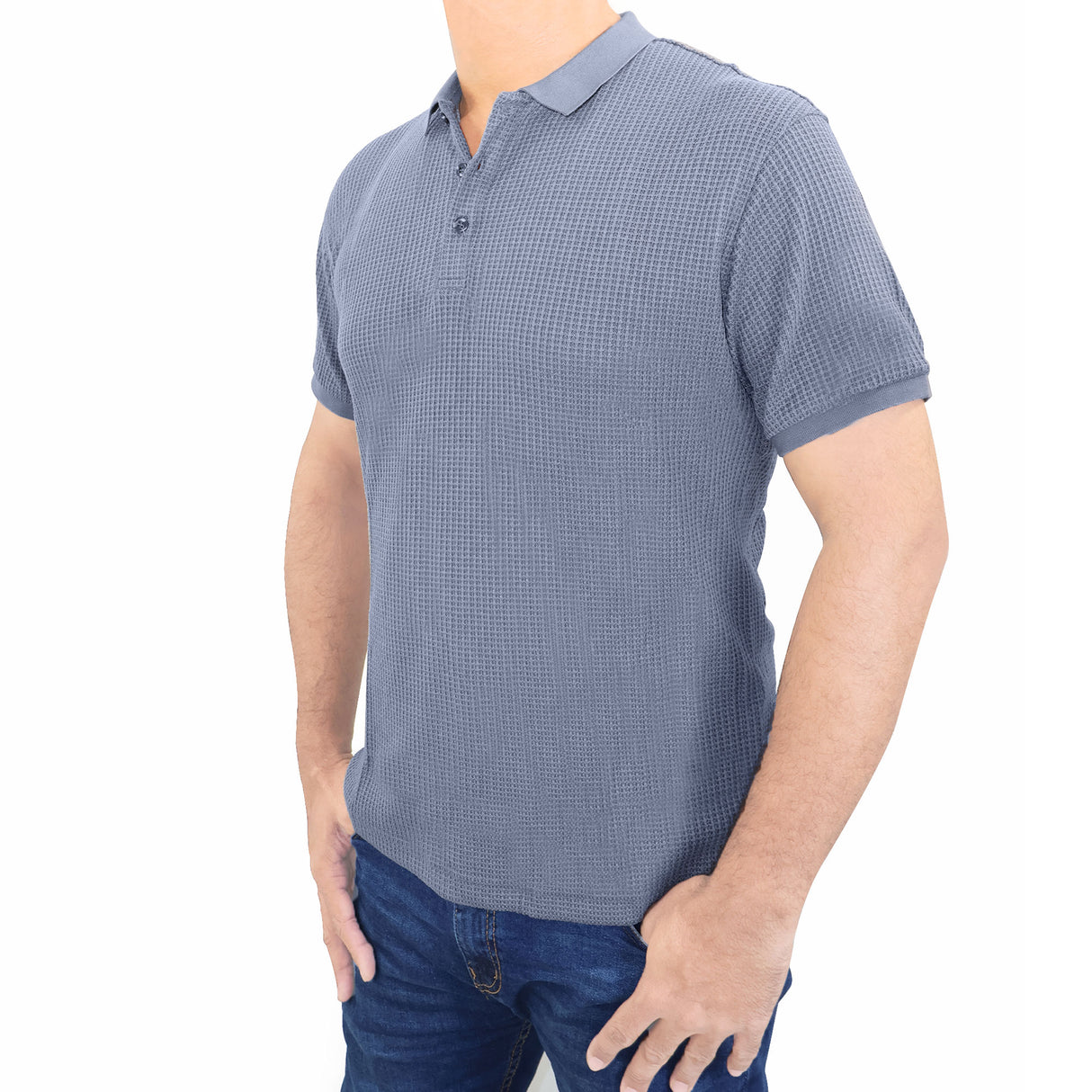 Cotton Blended T Shirt - (Grey)