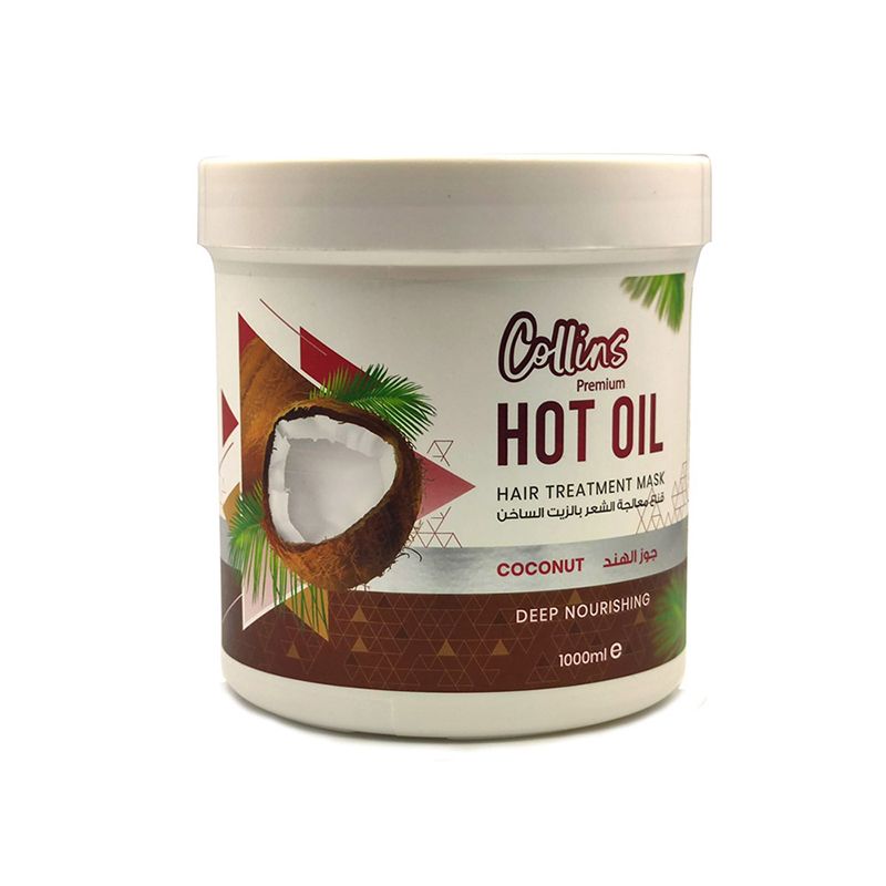 Collins Hot Oil - Coconut Infusion, 1000ml Deep Conditioning - Shop N Save