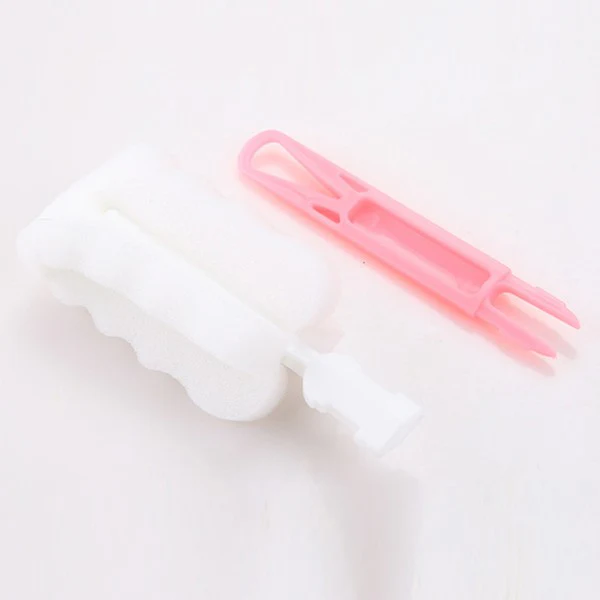 Pink Washable Sponge - Multi-Purpose Removable Cup Cleaning - Shop N Save