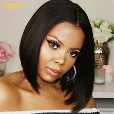 African Cross-Border Short Straight Hair Bob Wig - Fashionable