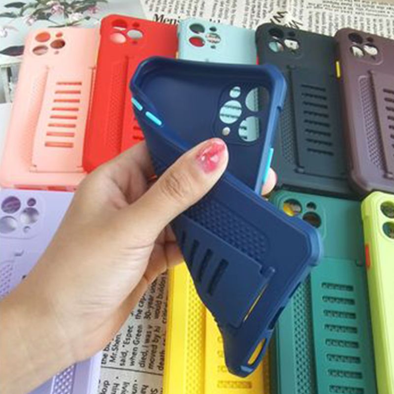 IPhone 12 Pro Max Silicon Cover with Handle | Protective Case - Shop N Save