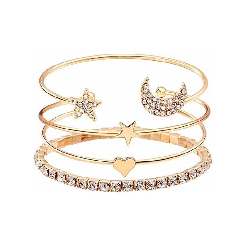Crystal Multilayer Charm Bracelets - Latest Fashion for Women - Shop N Save