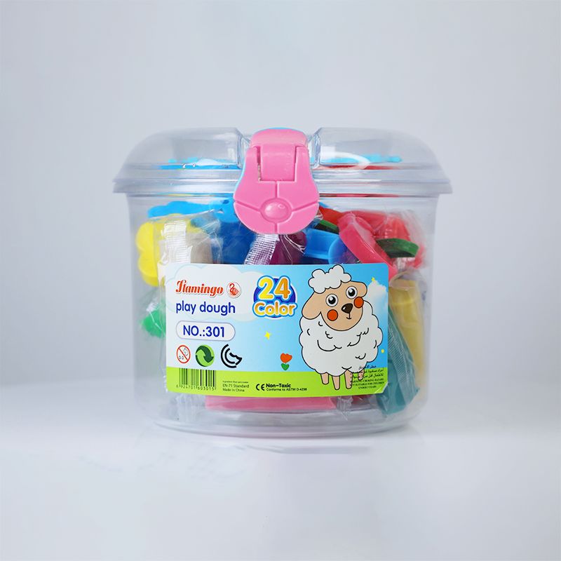 Flamingo Play Dough: 24 Colors for Creative Fun and Educational Play (Pink) - Shop N Save