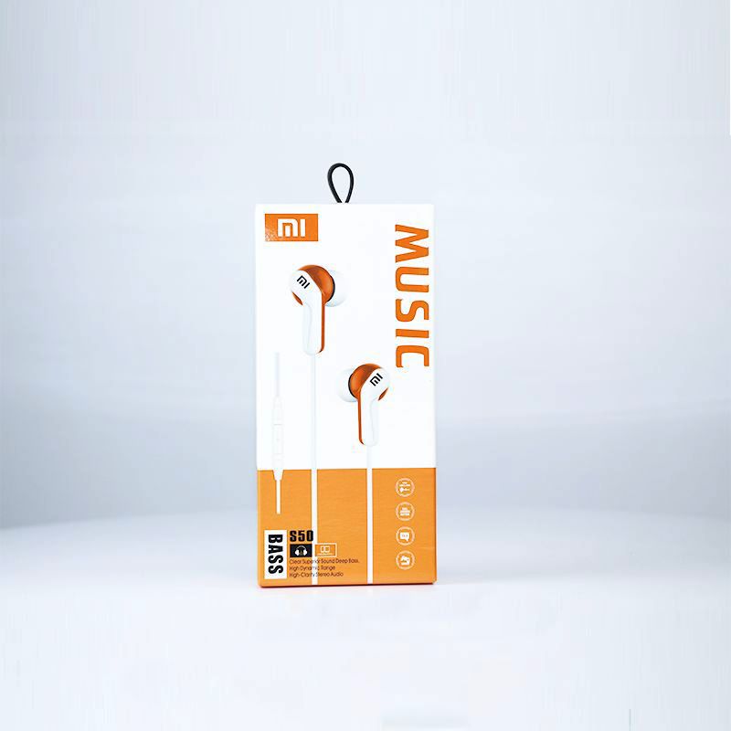 Mi S50 Bass Handsfree - Rich Sound, Comfort Fit, In-Line Controls - Shop N Save