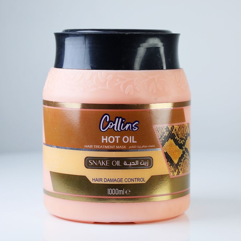 Collins Snake Oil Hot Oil Mask: Hair Damage Control Treatment - Shop N Save