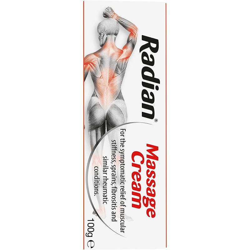 RADIAN Massage Cream 100g: Soothing Relief, Skin-Friendly Formula - Shop N Save