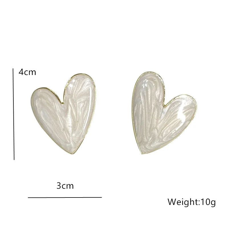 Korean Heart Ring: Exaggerated Love Design - Shop N Save