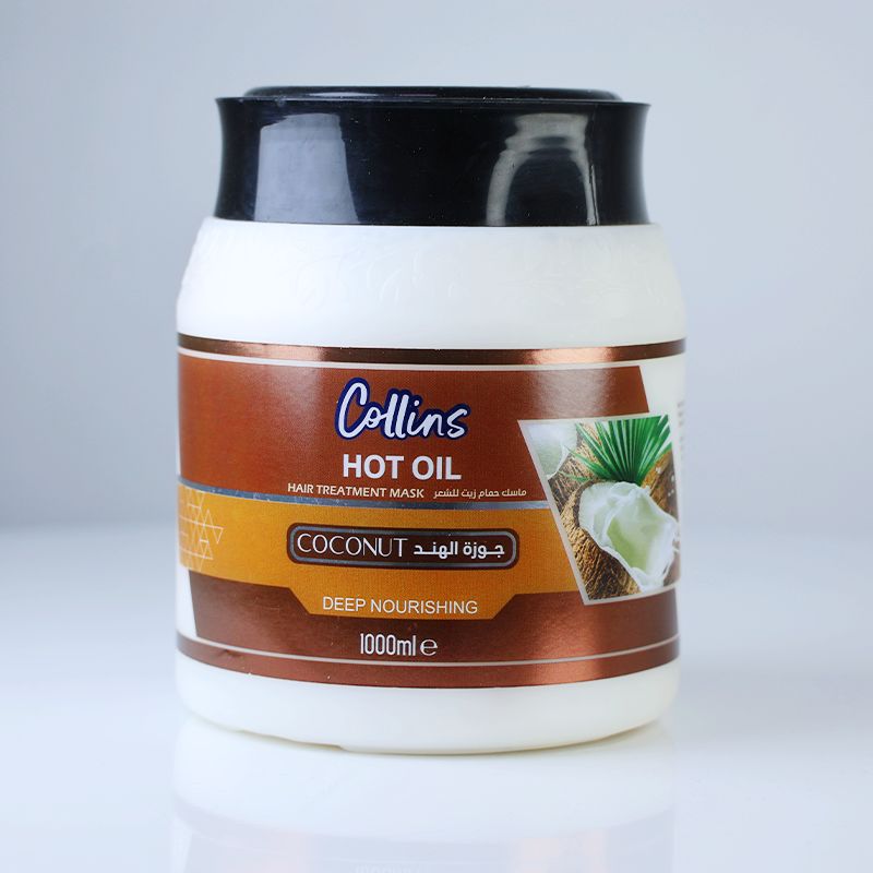 Collins Coconut Hot Oil Mask: Deep Nourishing Hair Treatment - Shop N Save