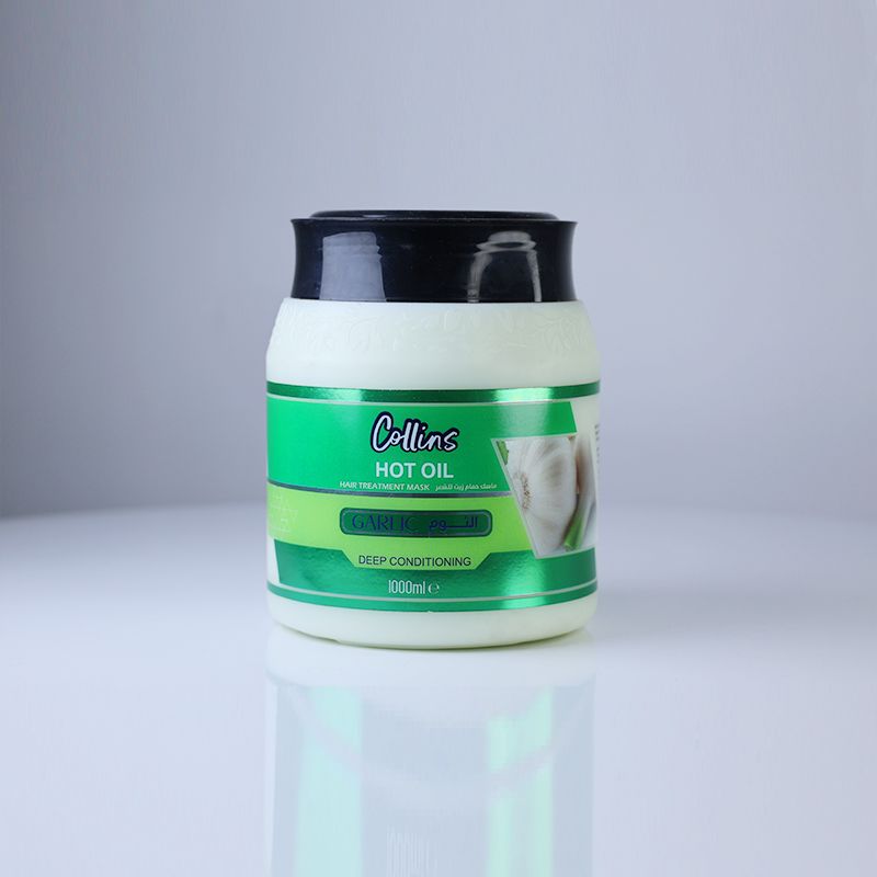 Collins Garlic Hair Mask: Hot Oil Deep Conditioning Treatment - Shop N Save