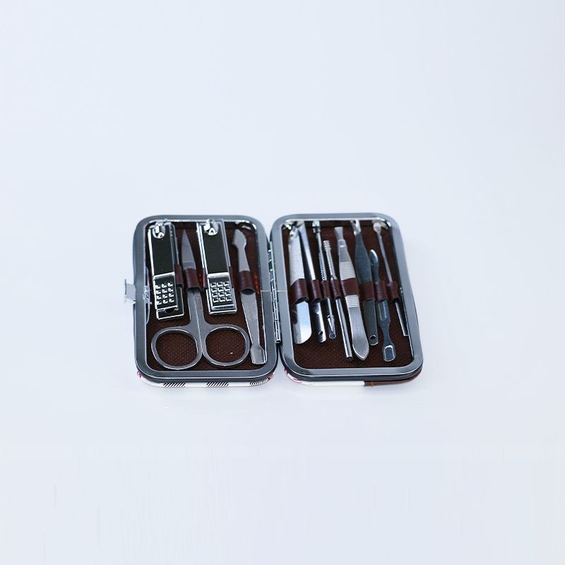 12-Piece Nail Care Set: Professional Manicure Pedicure Tools - Shop N Save