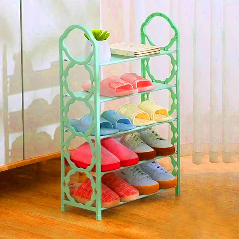 5-Layer Shoe Rack: Vertical, Easy Access, Sturdy, Versatile - Shop N Save