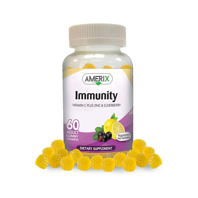 Amerix Immunity Gummies: 60 Count, Adult Vitamin Support - Shop N Save
