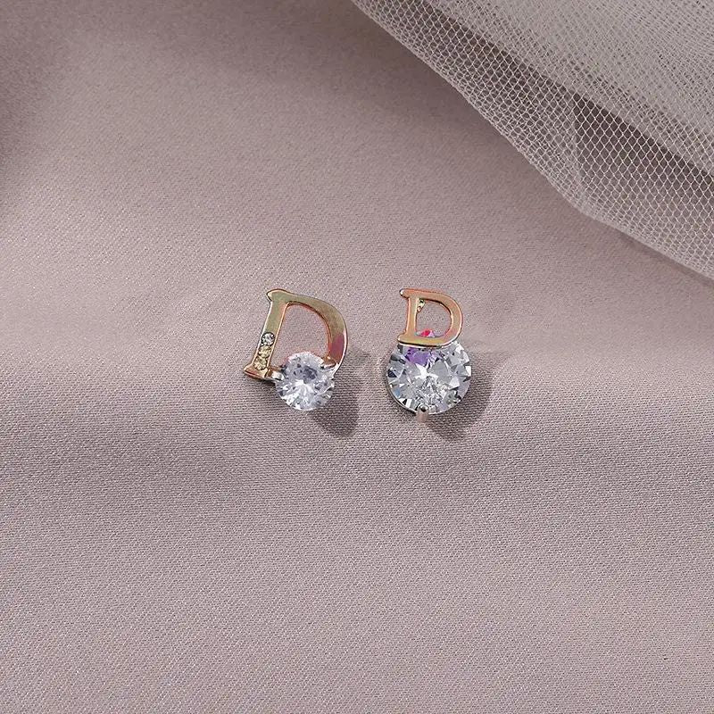 Korean Retro D-Shaped Earrings: High Quality Gift, 2023 Trends - Shop N Save