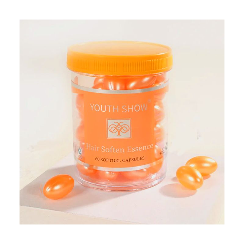 Youth Show Hair Soften: 60 Softgel Capsules, Nourishing Essence - Shop N Save