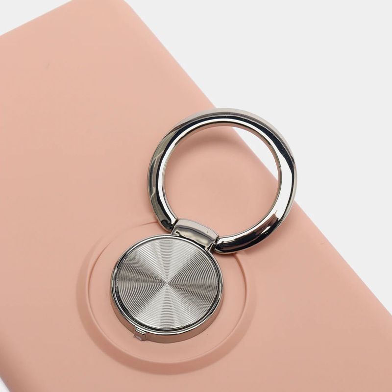 Silver Universal Case: Stylish Protection with Ring Holder - Shop N Save