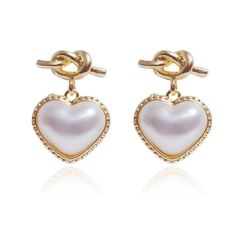 Gray Pearl Drop Earrings: Zircon Accent, Dainty Jewelry - Shop N Save