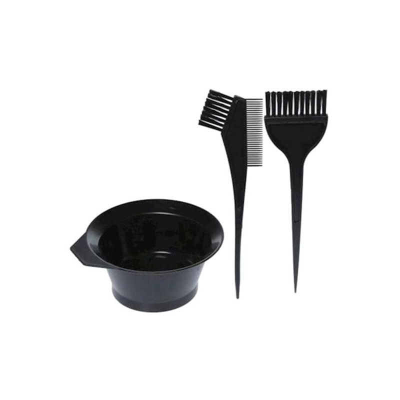 Generic 3-Piece Dye Brush Set - Black Hair Coloring Tools - Shop N Save