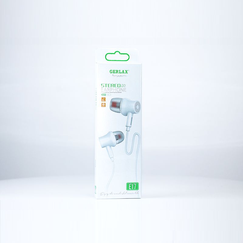 Gerlax Stereo Earphones - High-Definition Sound, Comfort Fit - Shop N Save