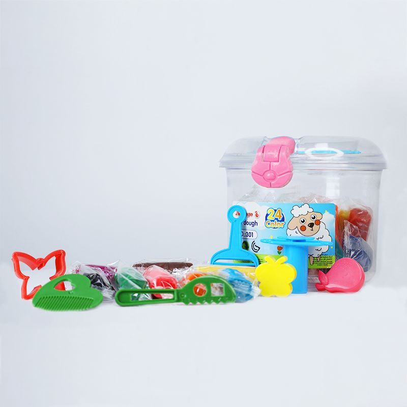 Flamingo Play Dough: 24 Colors for Creative Fun and Educational Play (Pink) - Shop N Save