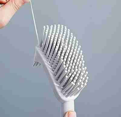Kalsariya Toilet Brush: New Shape, Grey, Durable Cleaning - Shop N Save