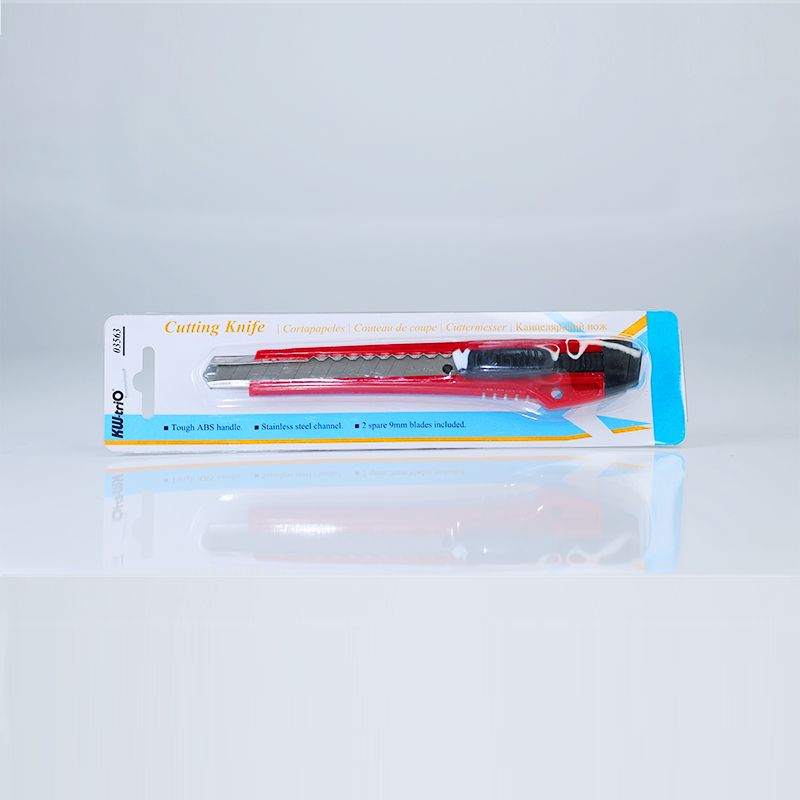 Small Paper Cutter - Compact, Precision Cutting, Portable (Red) - Shop N Save