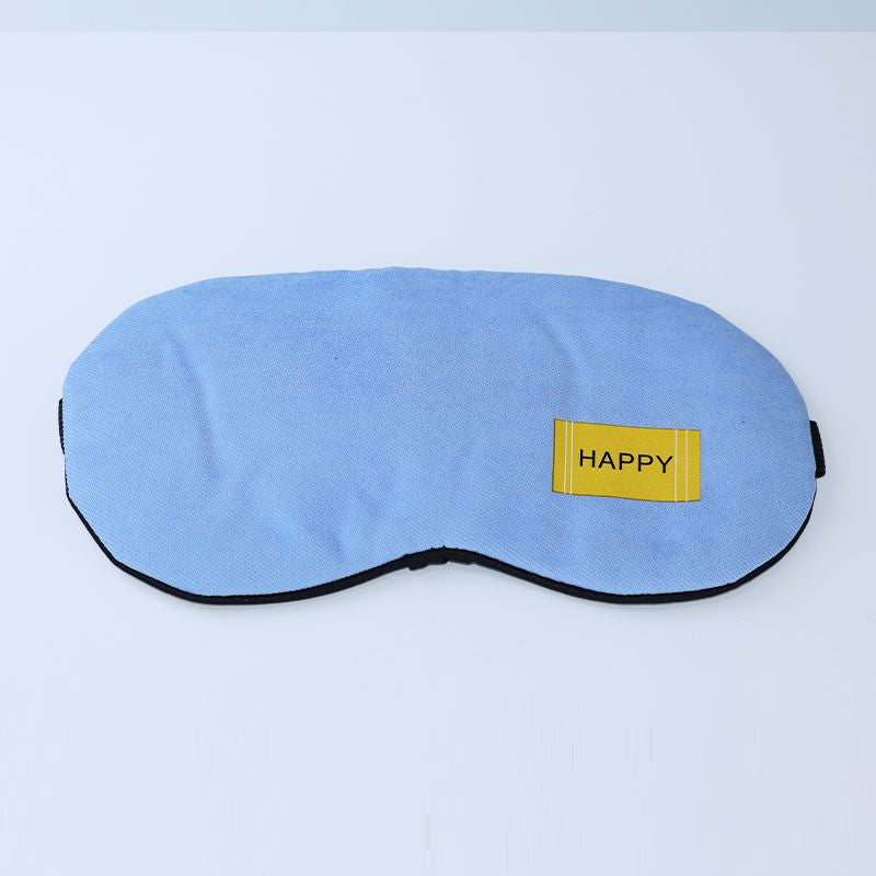 Blue Sleeping Eye Mask: Total Blackout, Adjustable Strap, Travel-Friendly - Shop N Save
