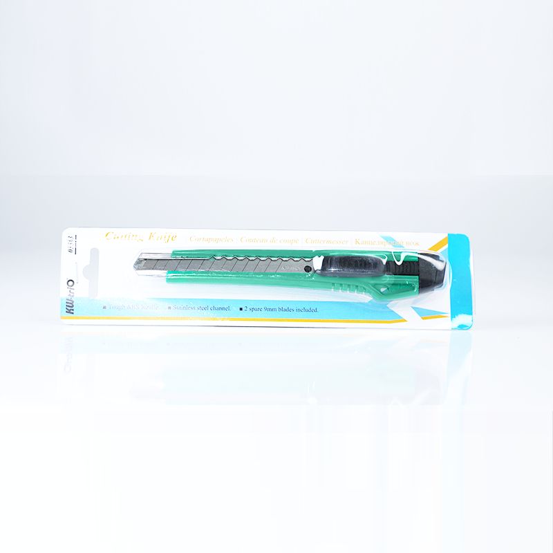 Small Paper Cutter - Compact, Precision Cutting, Portable (Green) - Shop N Save