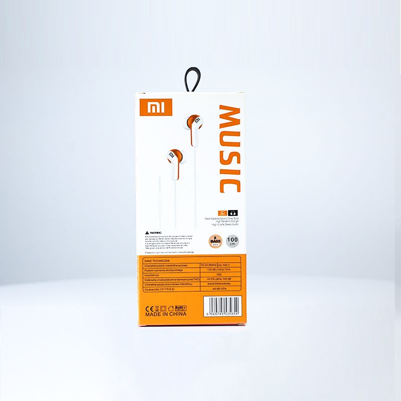 Mi S50 Bass Handsfree - Rich Sound, Comfort Fit, In-Line Controls - Shop N Save