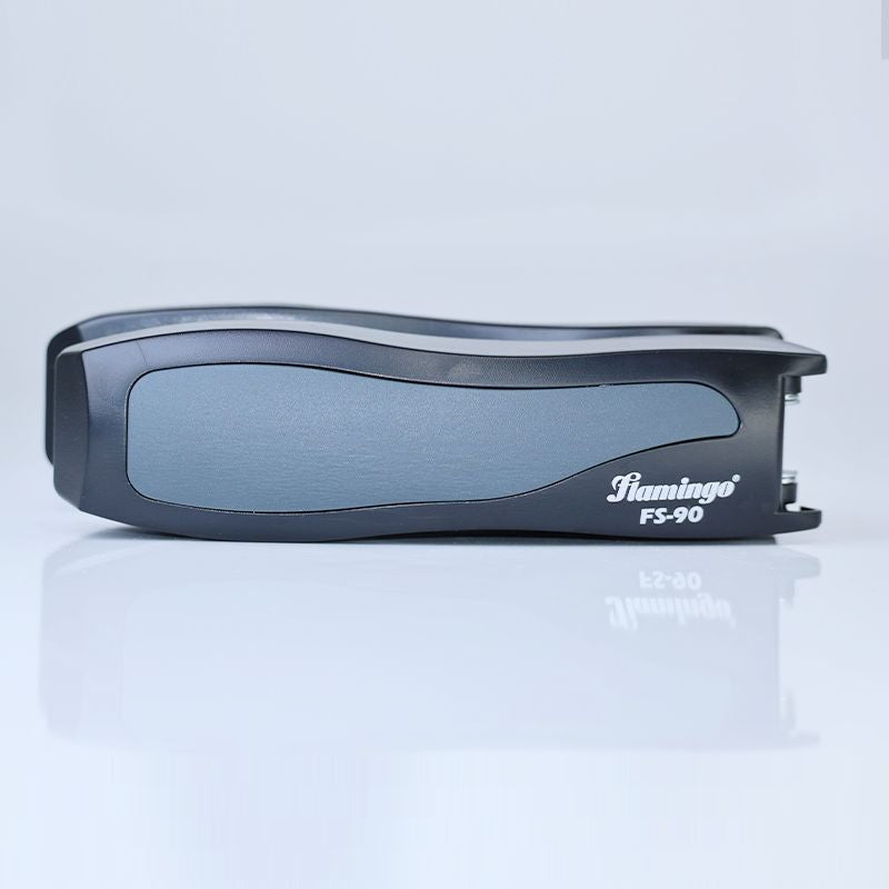 Flamingo FS-90 Plastic Stapler: Durable, Compact, Easy to Use (Black Grey) - Shop N Save