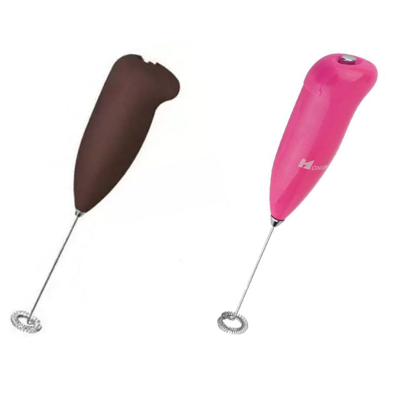 Retail Shopping CM-B01: 220W Brown/Pink Hand Blender for Versatile Blending 2x - Shop N Save