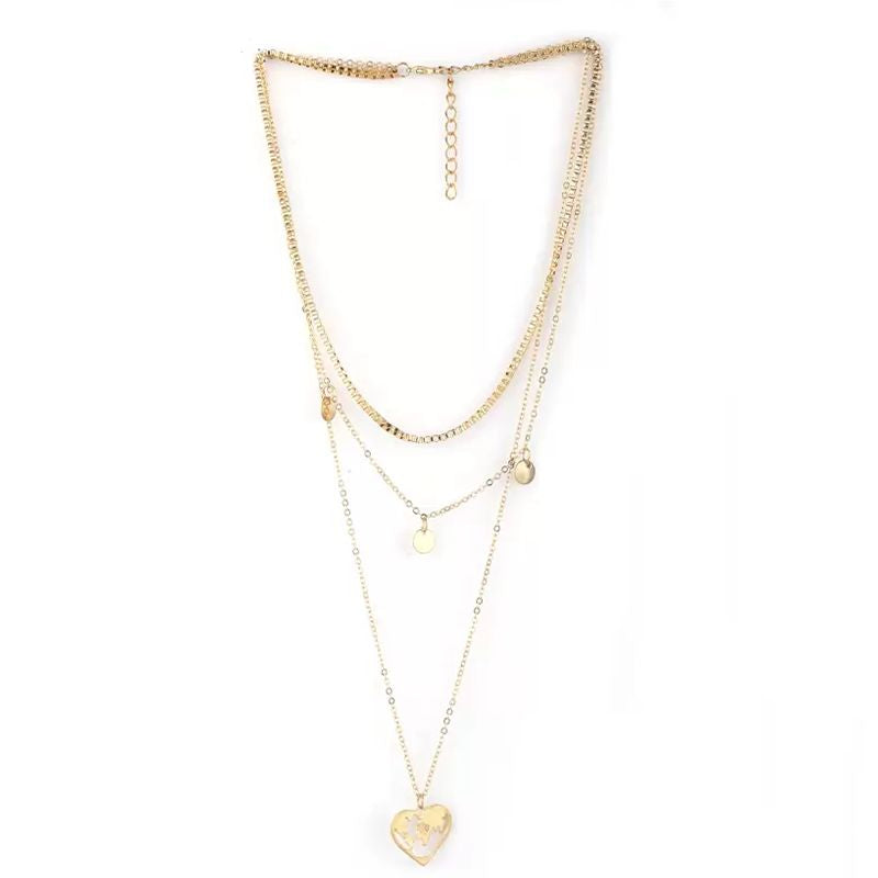 Gold-Plated Brass Necklace: Timeless Elegance, Durable Luxury - Shop N Save